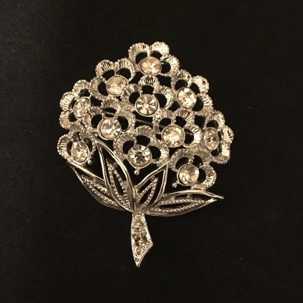 Vintage Sparklelites Sarah Coventry Brooch 1970’s